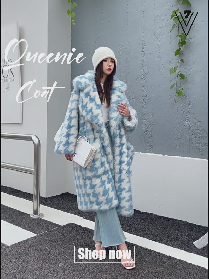 Vivian Seven Womens WInter Fur Coat