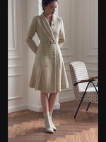 womens tweed coat dress from Vivian Seven