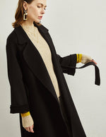 winter black coat