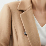 wool blend coat for women