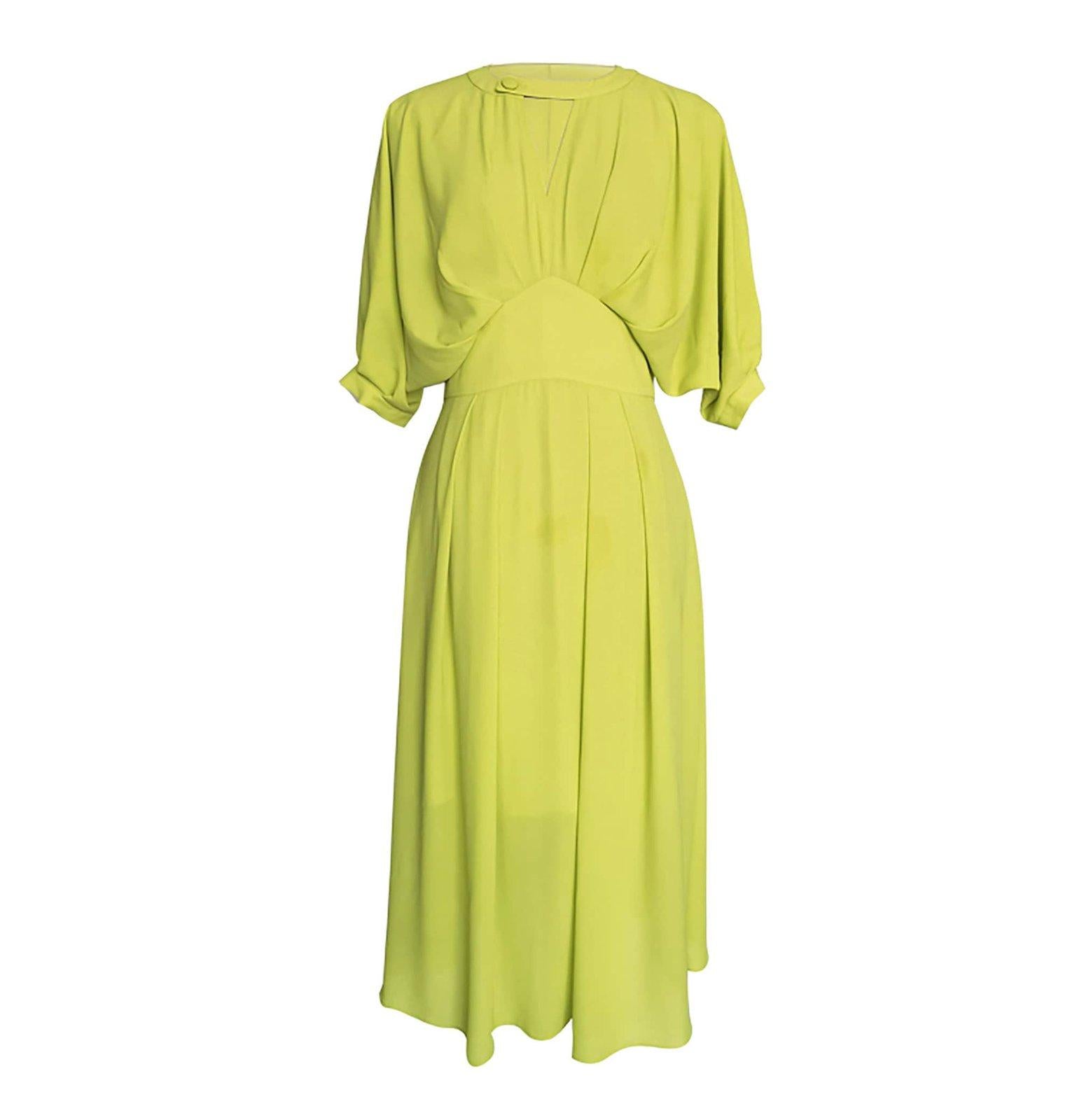 Cutout Neckline Draped Fit & Flare Midi Dress | Vivian Seven Cutout Neckline Draped Fit & Flare Midi Dress | Vivian Seven