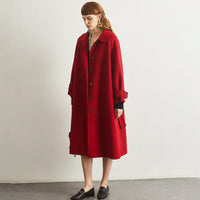 red wool coat women