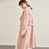 pink wool jacket for women