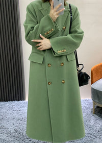 Green Wool Coat Women