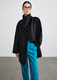 womens wool blend jacket