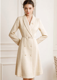 tweed coat dress