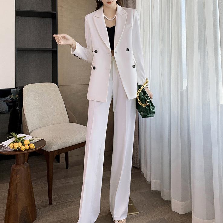 Carmen Double Breasted Blazer & Pantsuit Set