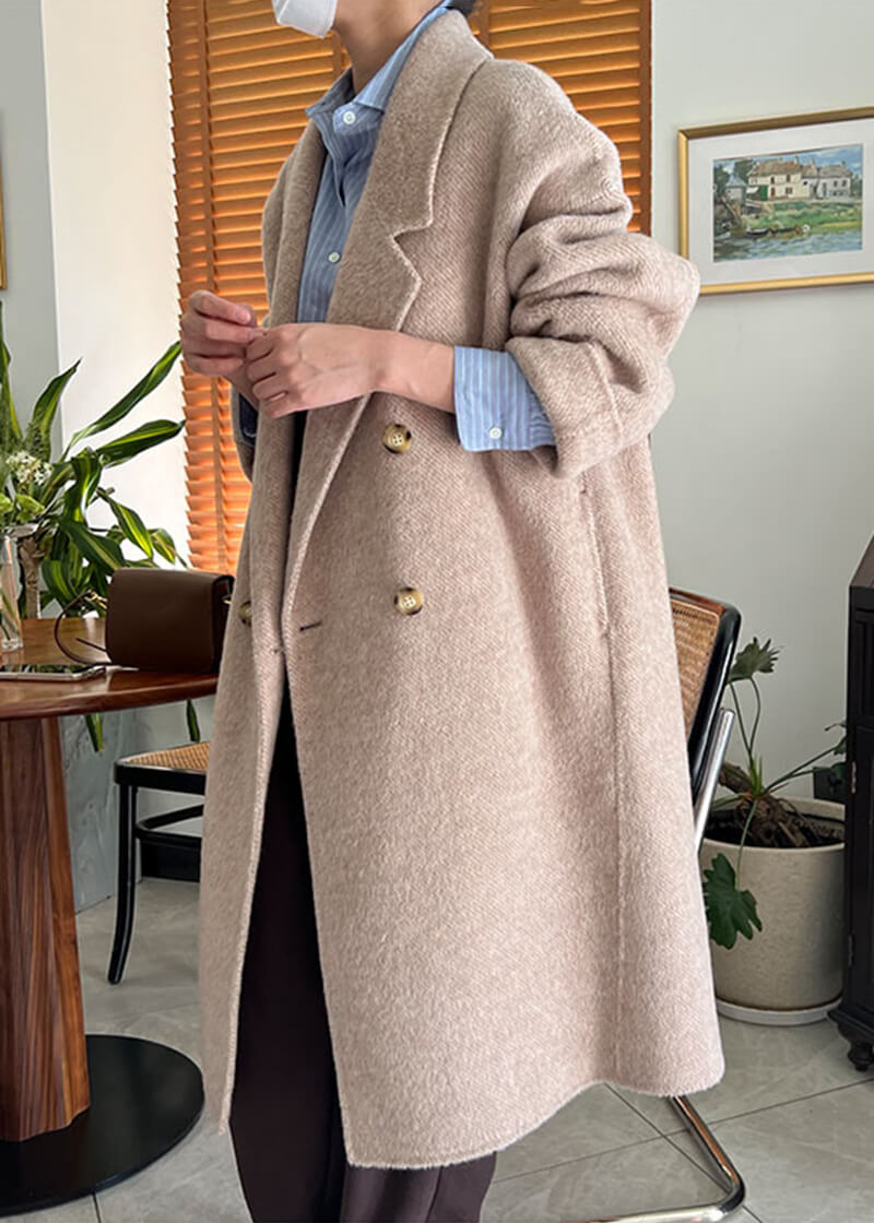 Charlotte wool 2025 blend maxi coat