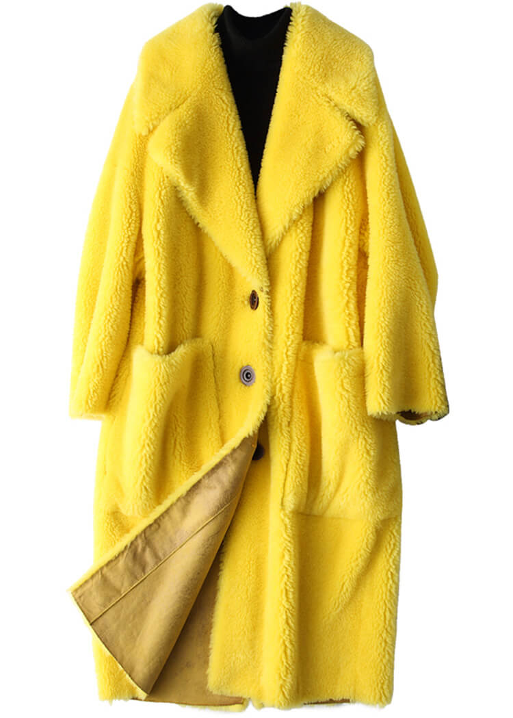 wool single breasted coat