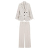 womens ivory suit