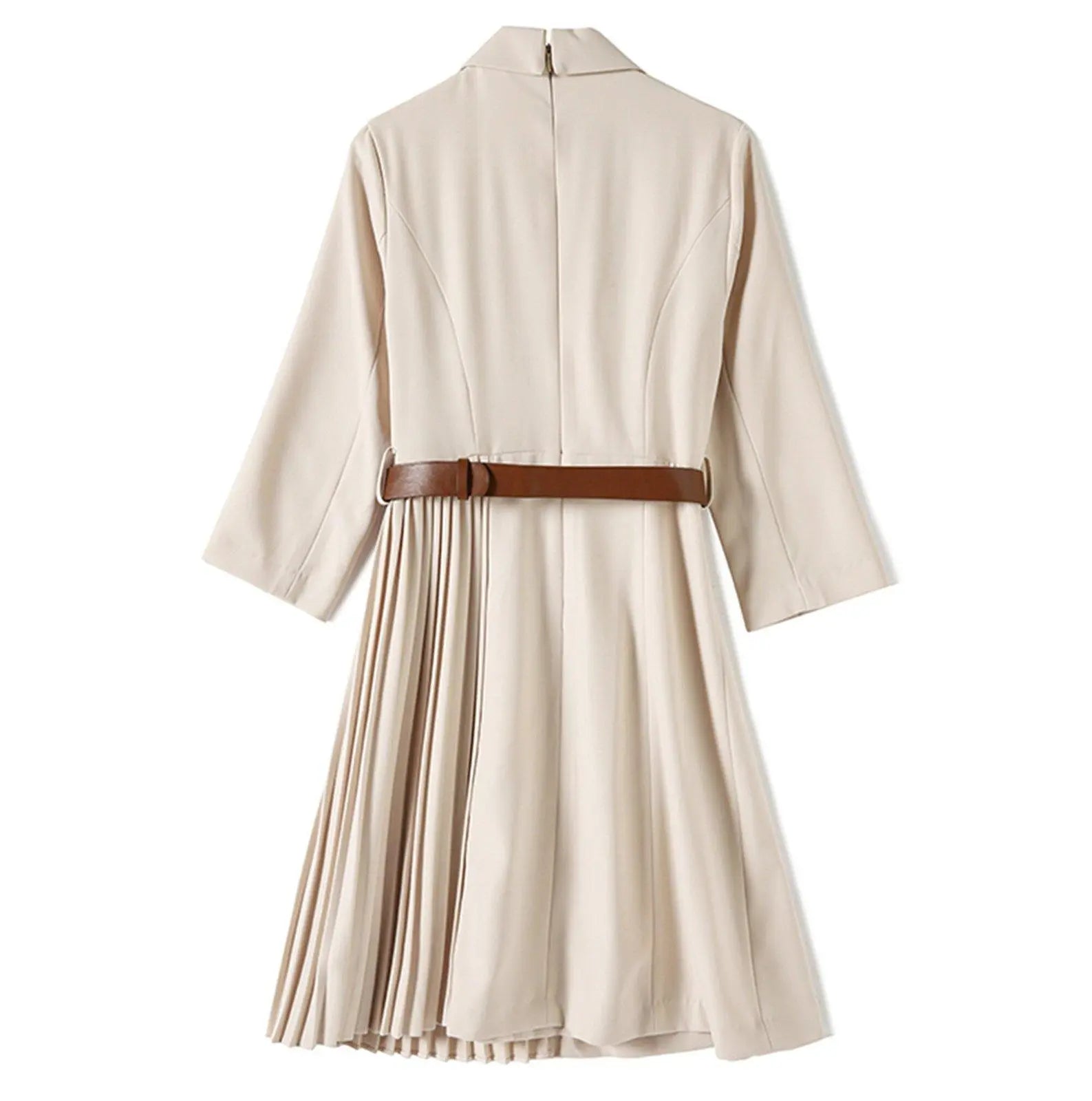 Double Breasted Belted Blazer Dress