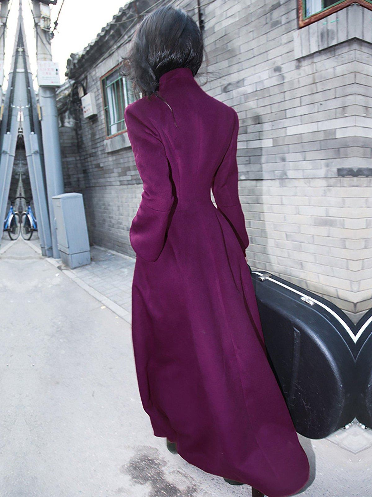 long wool dress coat womens Amazon.com: IDEALSANXUN Long Wool Coats for Women 2026 Fall Winter Double Breasted Trench Coat, Beige, XS : Clothing, Shoes & Jewelry