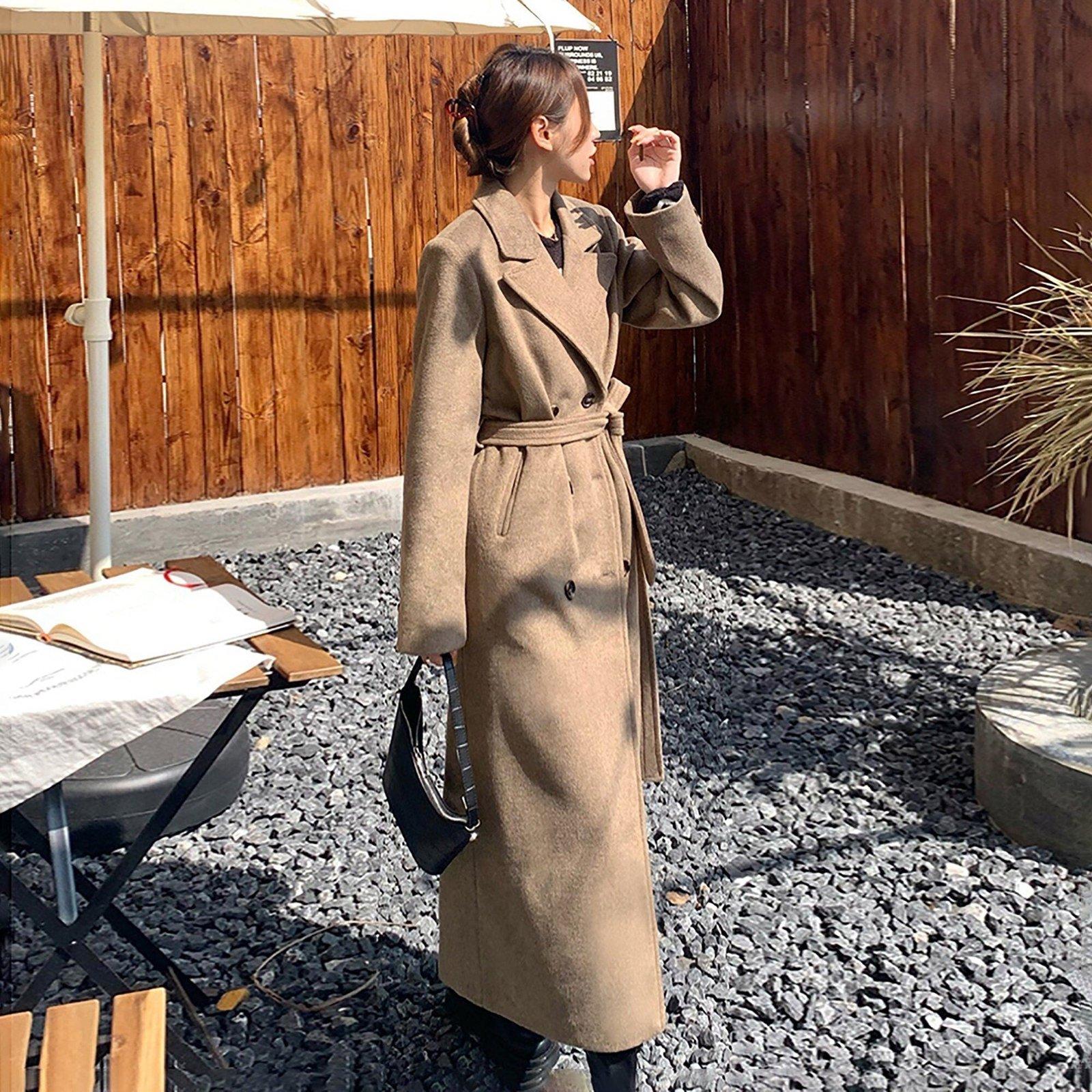 Womens long maxi coat Clearance