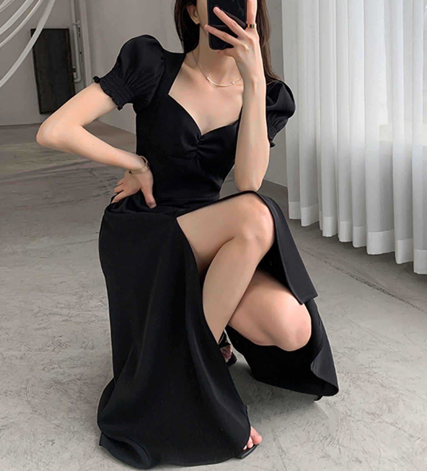 Sweetheart Short Sleeve Fit & Flare Dress | Vivian Seven Sweetheart Short Sleeve Fit & Flare Dress | Vivian Seven