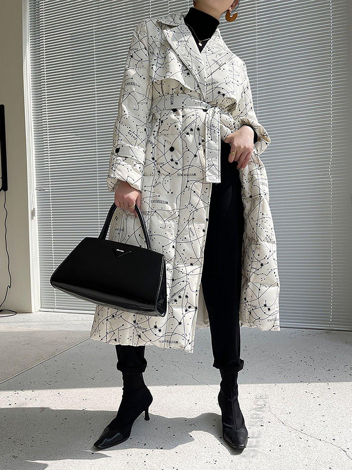 Louis Vuitton Glossy Long Puffer Coat
