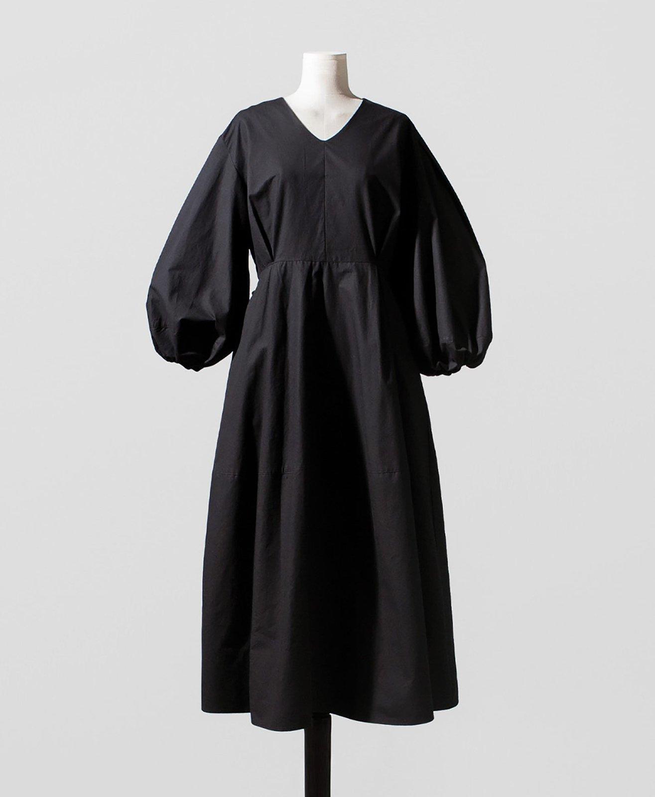 Relaxed Puff Sleeve High Waist Maxi Dress | Vivian Seven S / Black Relaxed Puff Sleeve High Waist Maxi Dress | Vivian Seven S / Black