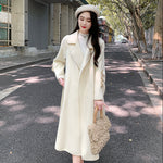 Women White Long Wool Coat,double-face cashmere coat,Handmade coat,Oversize wool coat,Wool Wrap Coat,Wedding coat,Winter coat,Vivian7 W124 Vivian Seven