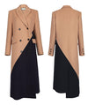 Women long double-sided wool coat,Oversize Wool Long Coat,Thick Wool Wrap Coat,Wool Blend Coat,Cashmere Coat,Winter Coat Overcoat Outerwear Vivian Seven