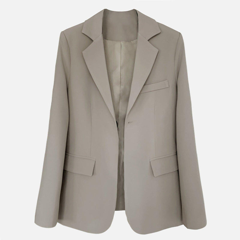 Women one button Blazer,Coral Asymmetric Blazer Suit,Gray Blazer Suit,Business Attire Sexy Office Wear,Spring Autumn Suit Coat,Wedding Suit Vivian Seven