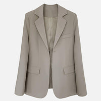 Women one button Blazer,Coral Asymmetric Blazer Suit,Gray Blazer Suit,Business Attire Sexy Office Wear,Spring Autumn Suit Coat,Wedding Suit Vivian Seven