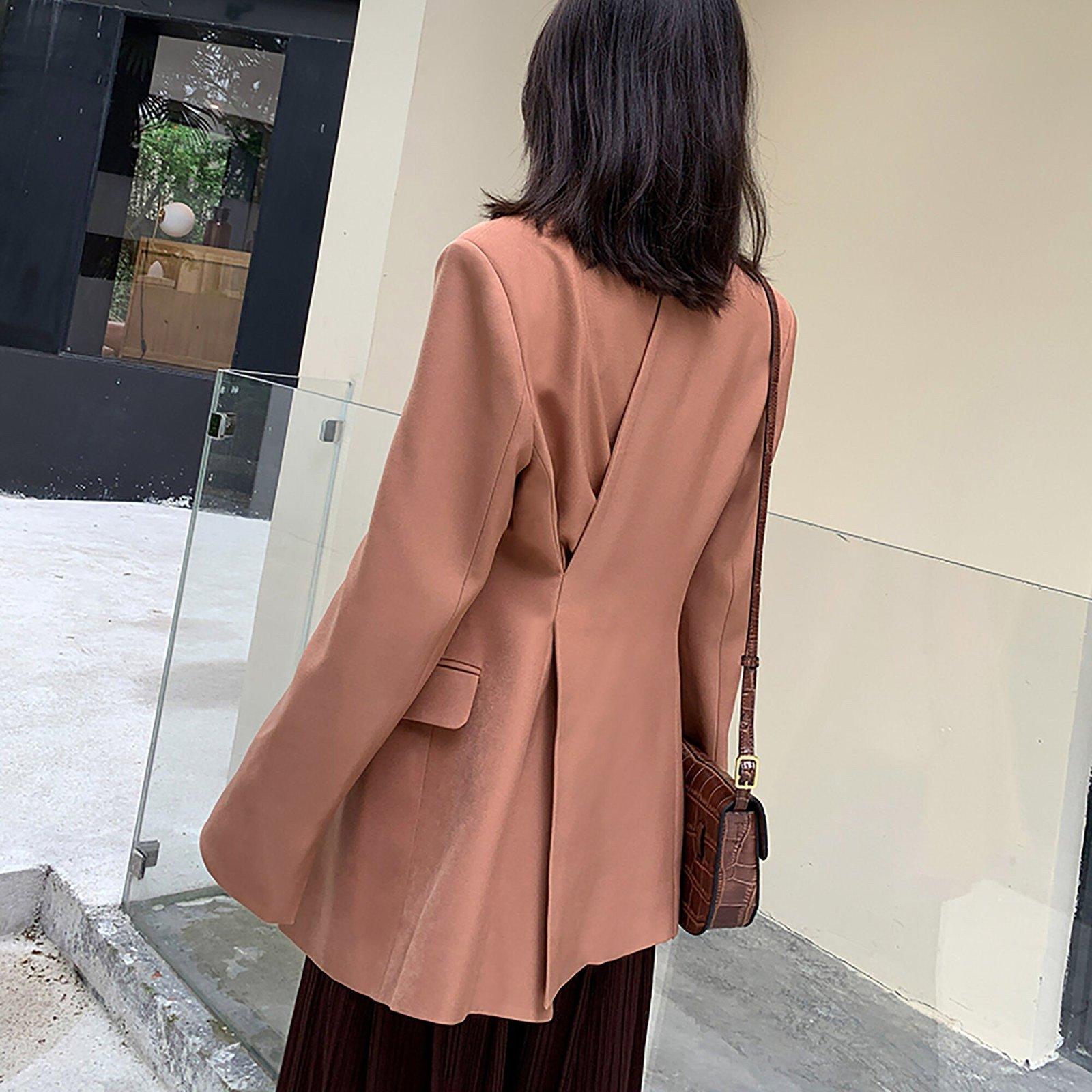 Women's Fitted Single-Button Blazer main image 0
