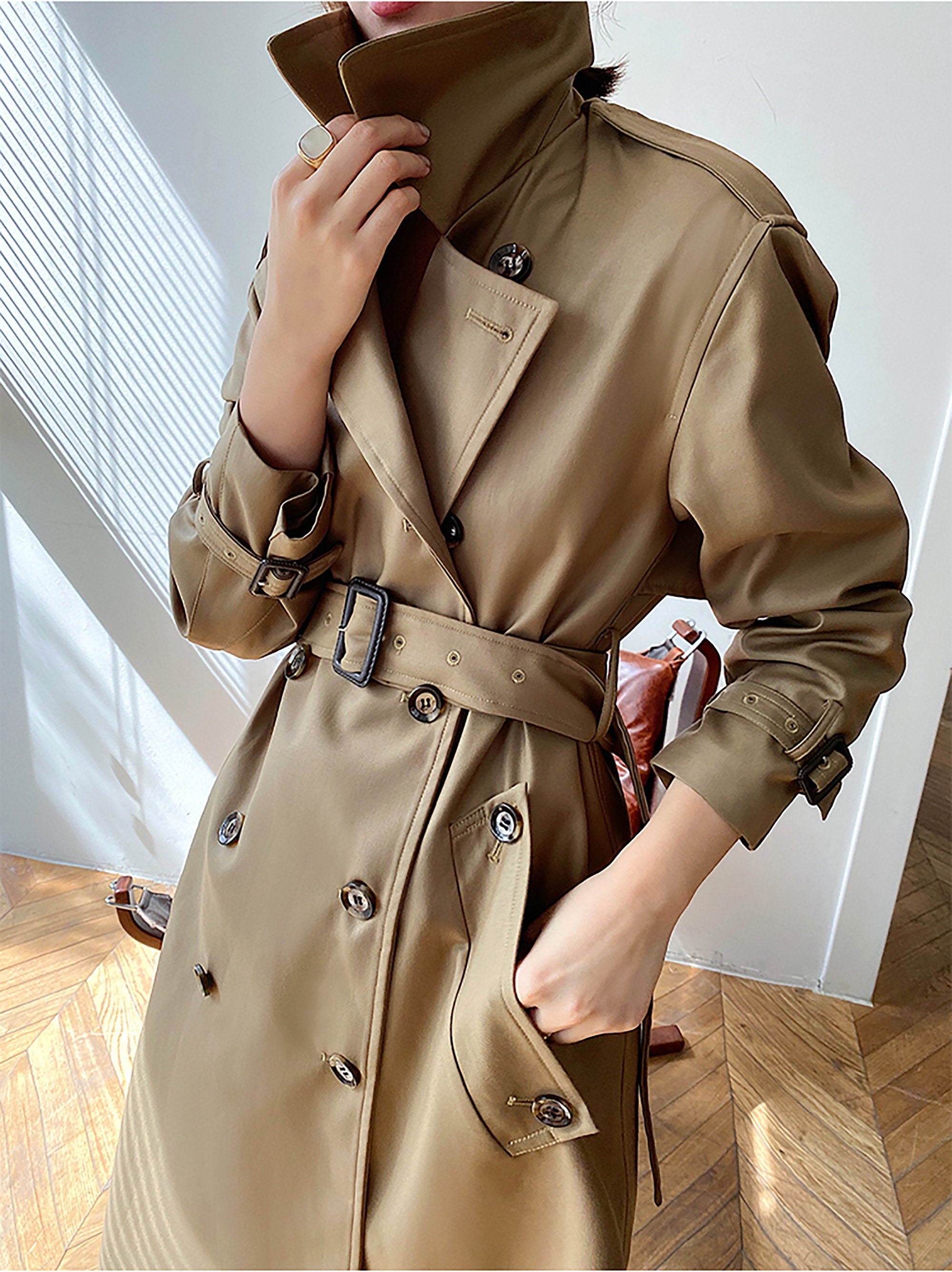 ジャケット・アウター Supreme 16ss belted trench coat Supreme （シュプリーム） 16SS Black Death Trench Coat メンズ