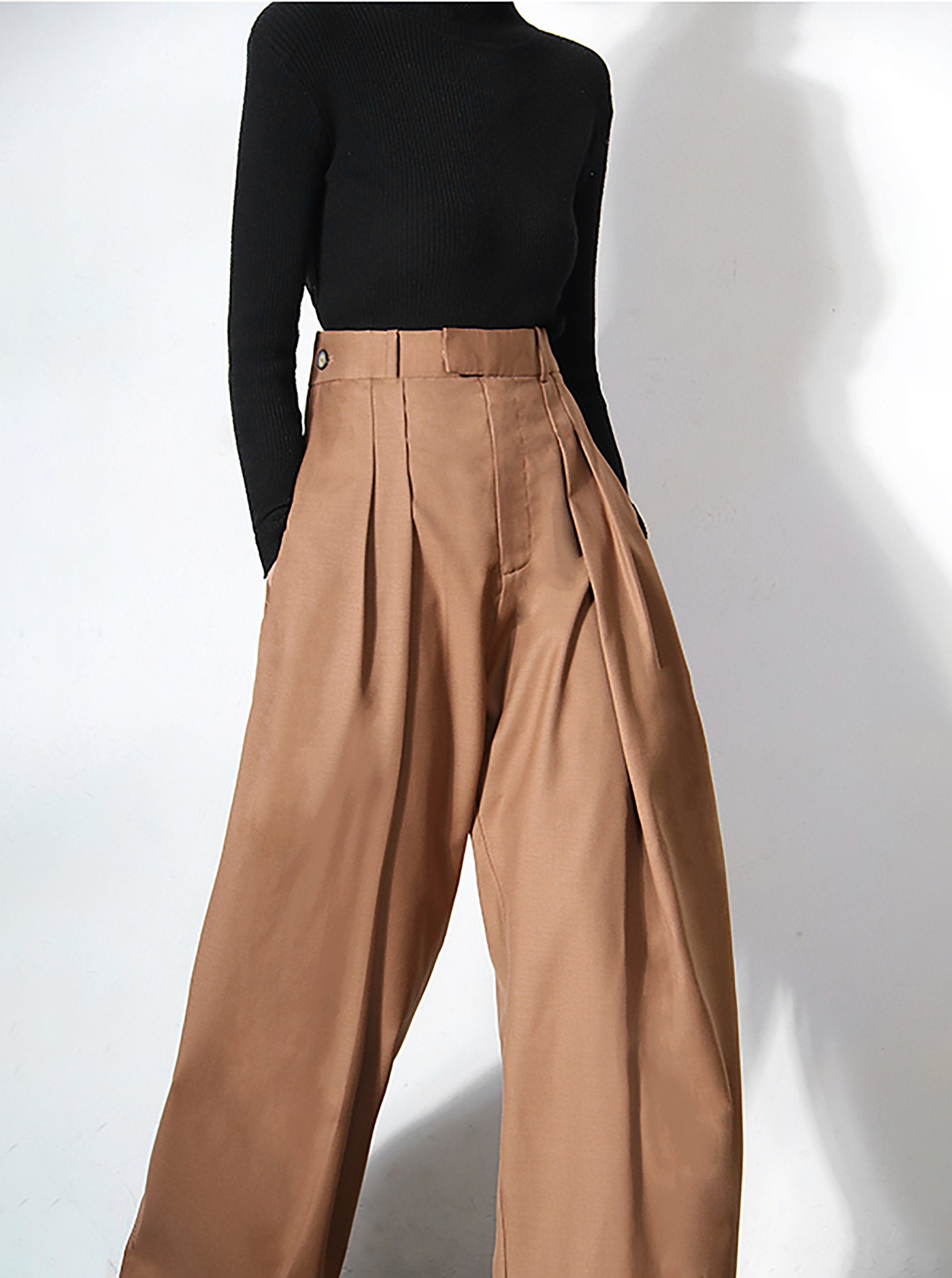 Full Length Wide Leg Palazzo Pants | Vivian Seven