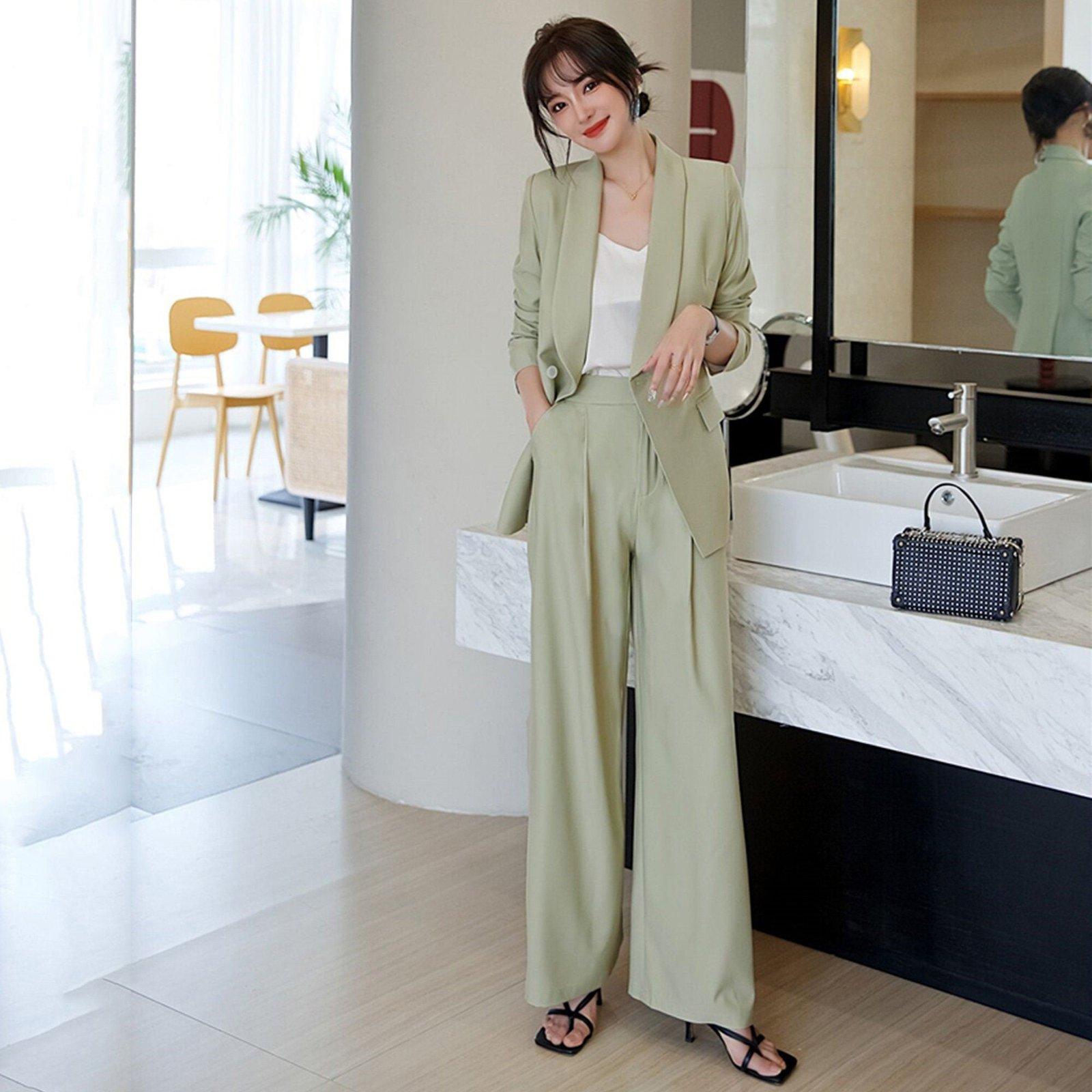 Wedding Guest Wide Leg Trousers Outfit Elegant Piece Outfits