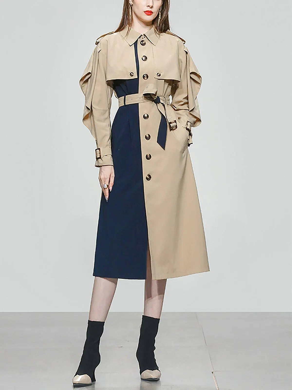 LOHEN★ SHORT TRENCH REVER COAT LOHEN☆ SHORT TRENCH REVER COAT
