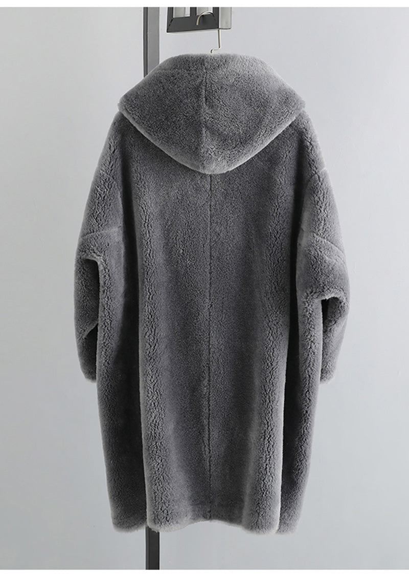 gray wool jacket